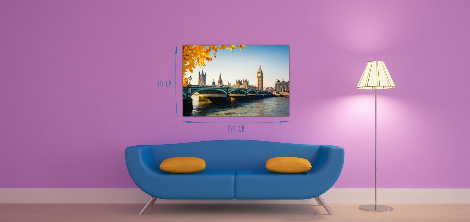  120 x 80 cm