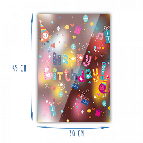 Mini poster simple Anniversaire