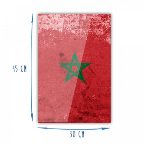 Mini poster simple Maroc