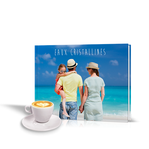 Livre A4 horizontal Plage