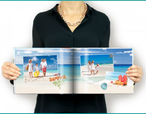 Livre A4 horizontal Plage