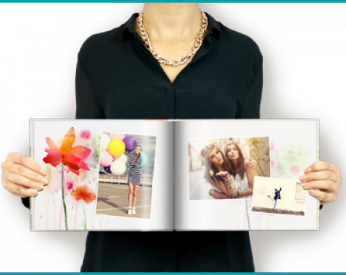 Livre A4 horizontal Flower 