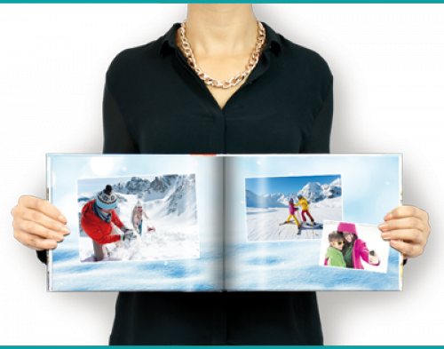 Livre A4 horizontal Hiver